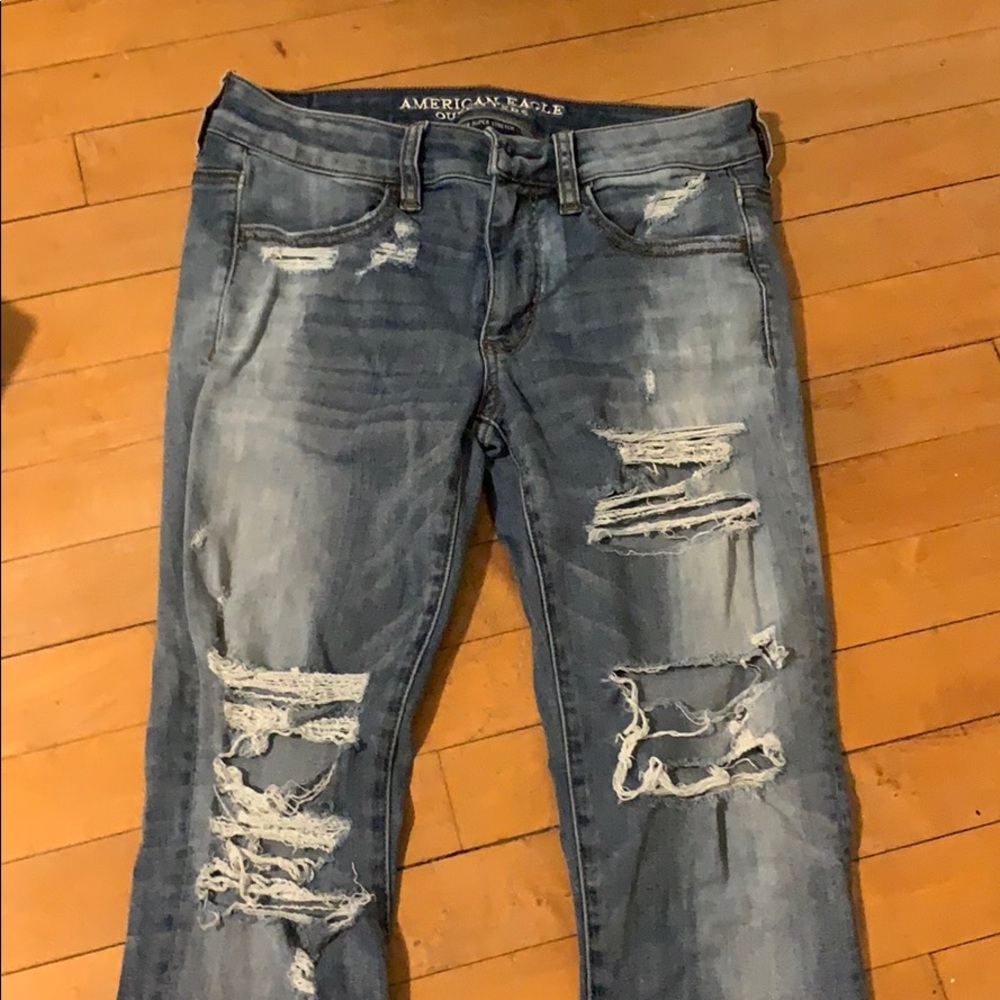 American Eagle jegging crop jeans!